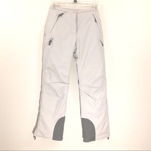 Quest | Tanish Gray Snow Pants Zip Pockets Sm NWOT